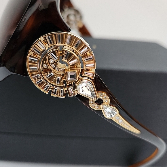 Bvlgari Serpenti with Swarovski Crystals Sunglasses - Picture 5 of 10